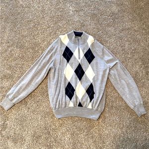 XXL FootJoy Men’s 1/4 Zip Pullover - Made for Cold Weather (Lined for Warmth)